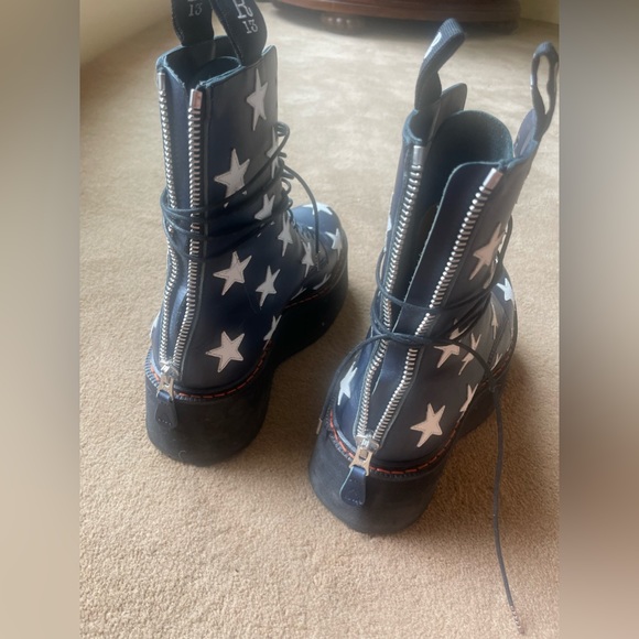 R13 double stack platform star boots. RARE find. Size 37. Worn once. - Picture 7 of 10
